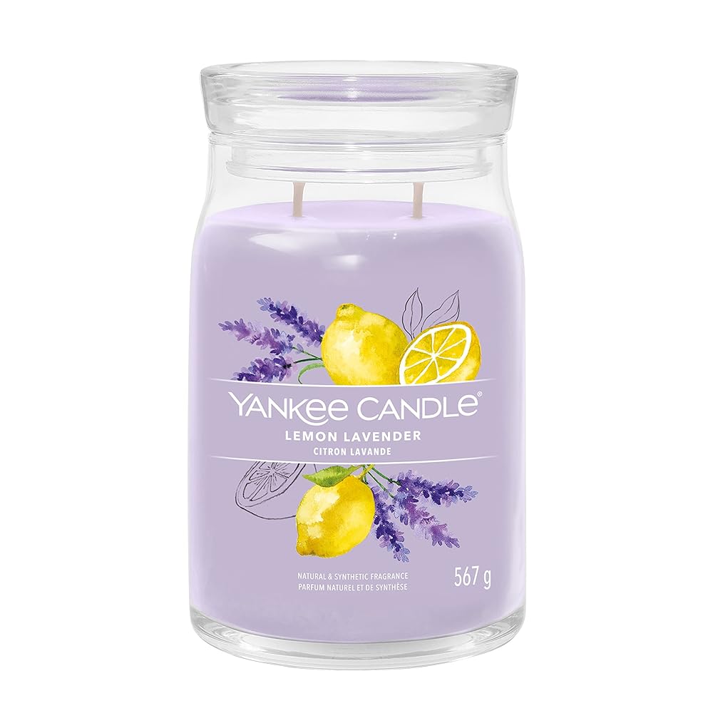 Yankee Candle Signature Lavender Lemon Large Jar Candle