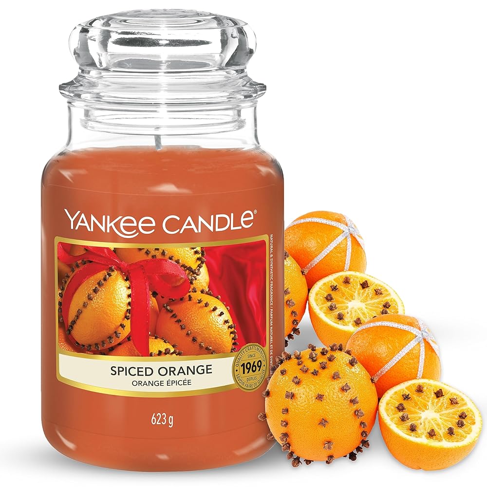 Yankee Candle Spiced Orange Aromatic Candle - 623g