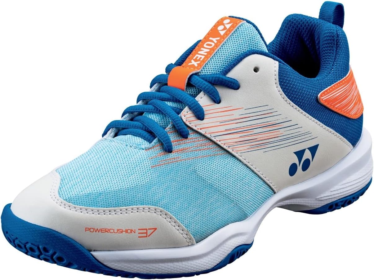 YONEX Power Cushion 37 Men - White/Blue Socks, Size 45