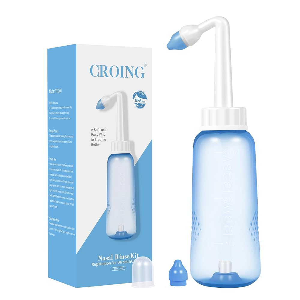 CROING 300ml Neti Pot – Nasal Cle...