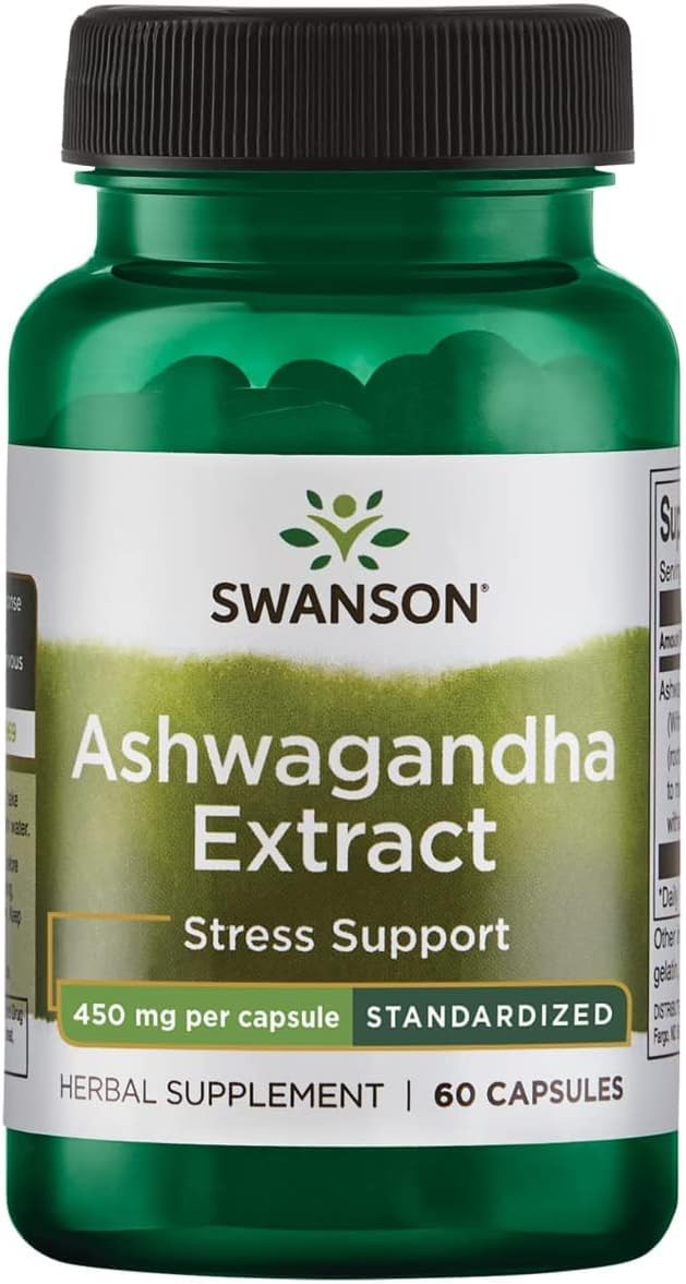 Swanson Ashwagandha Extract, 450mg, 60 ...