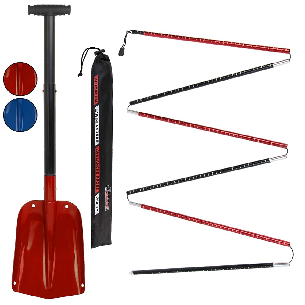 ALPIDEX Avalanche Probe and Telescopic Snow Shovel