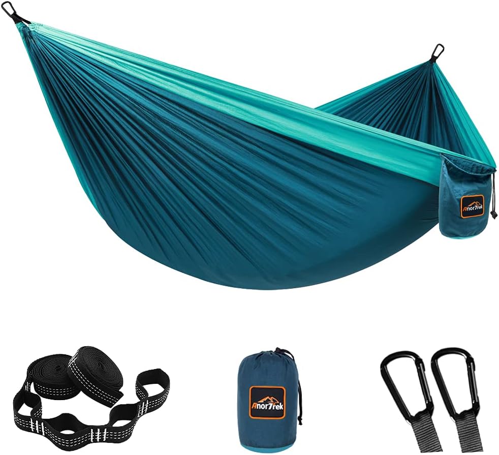 AnorTrek Camping Hammock - Lightweight and Portable