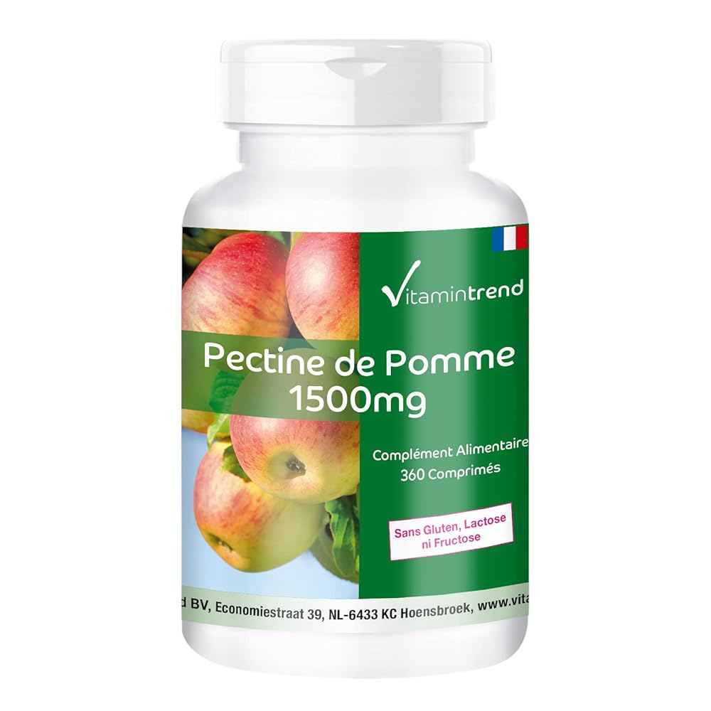 Apple Pectin 1500mg – Natural Fib...