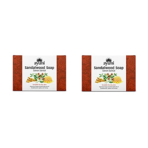 Ayumi Sandalwood & Jojoba Soap, Dry...