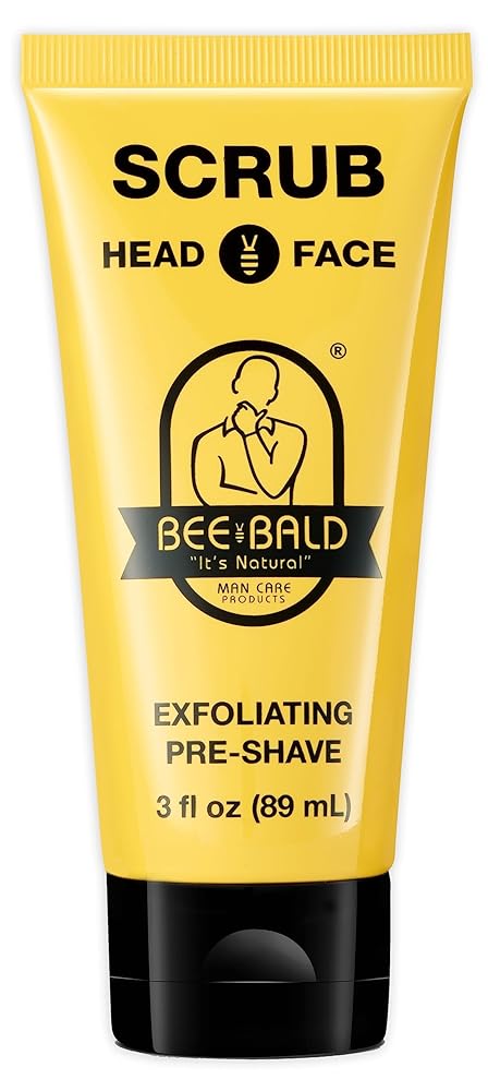 Bee Bald Exfoliating Pre-Shave Scrub