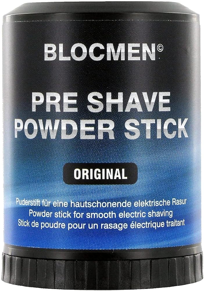 BLOCMEN© Pre-Shave Powder Stick