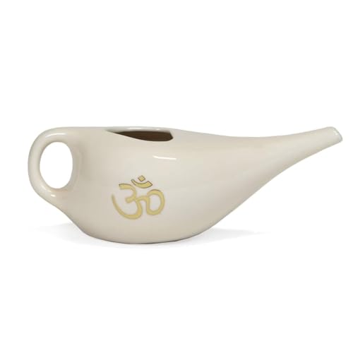 Bodhi Ceramic Neti Pot - Nasal Rinse and Shower