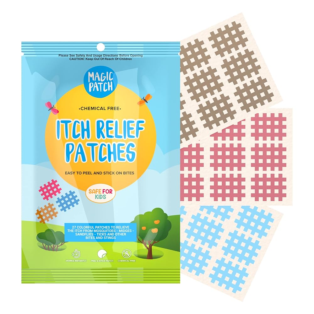 BUZZPATCH Anti-Itch Magic Patch - 27 Natural Patches...