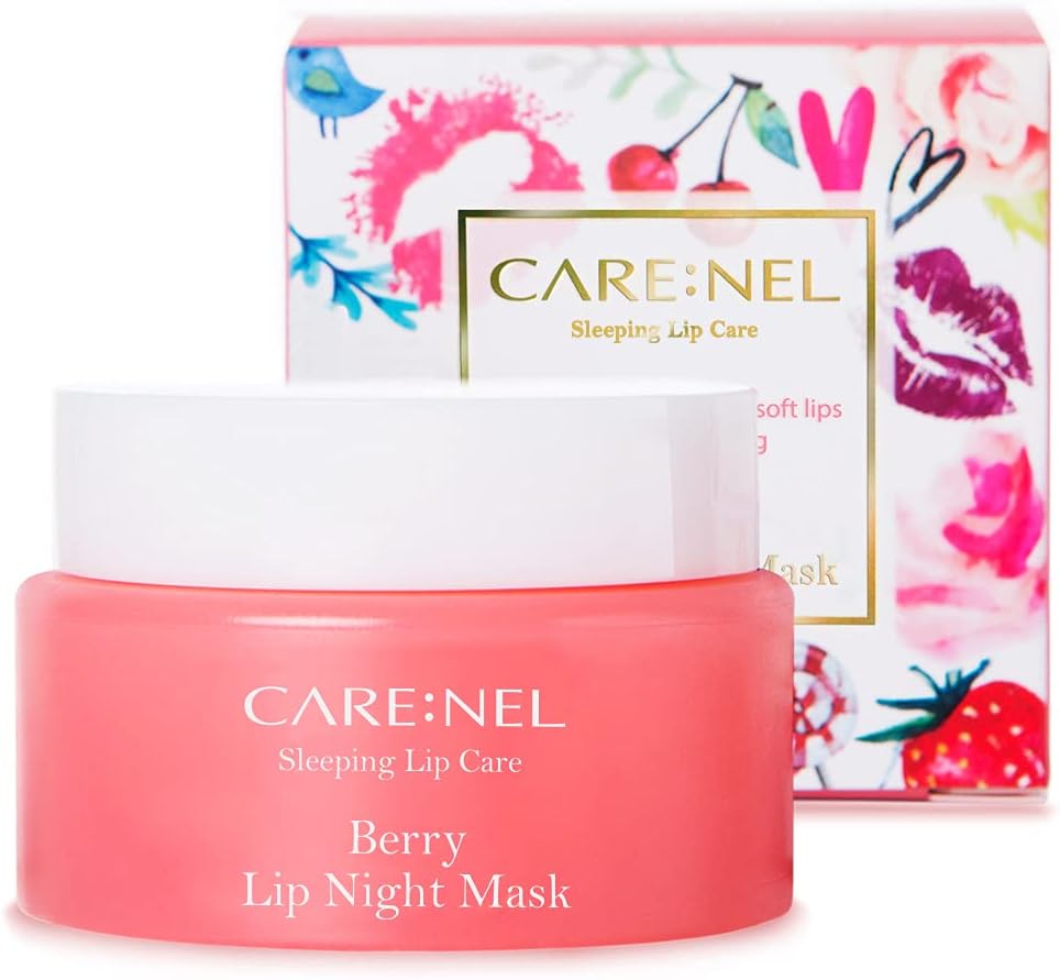 CARENEL Berry Lip Mask - Korean Lip Balm, Long-Lasti...