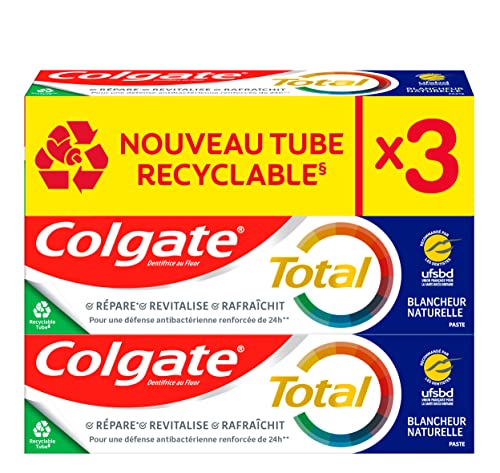 Colgate Natural Whitening Toothpaste, 3-pack