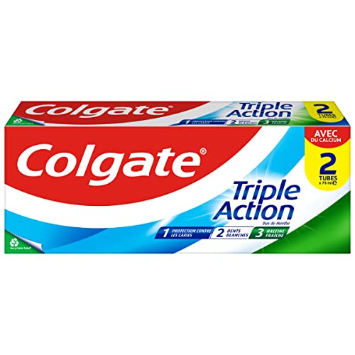 COLGATE Triple Action Mint Toothpaste &...