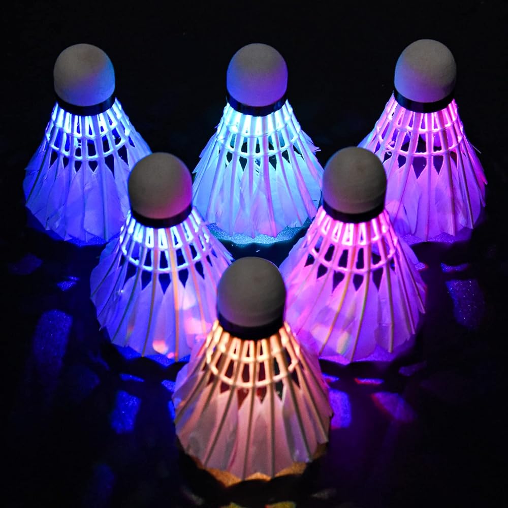 Colmanda LED Badminton Shuttlecock Set