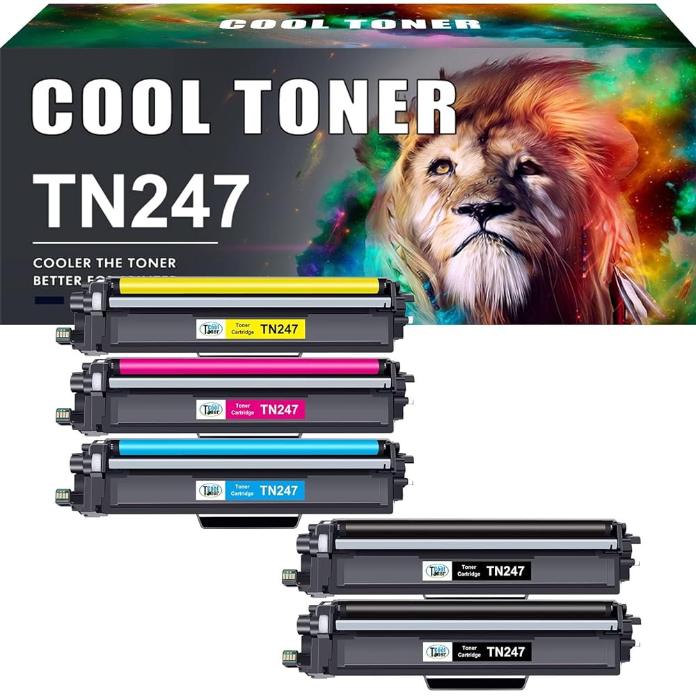 Cool Toner Compatible TN247 Toner Cartridge for Brot...