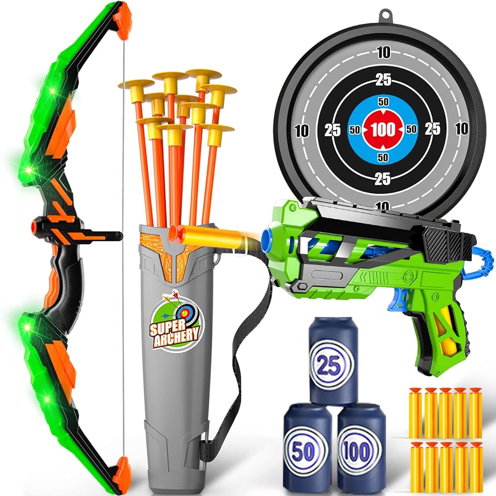 Doloowee LED Archery Set - 27Pcs for Kids