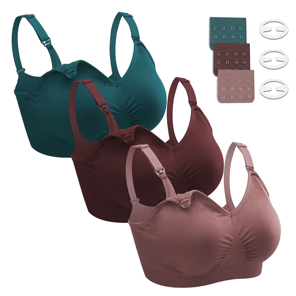 Dresime Seamless Nursing Bra 3PCS