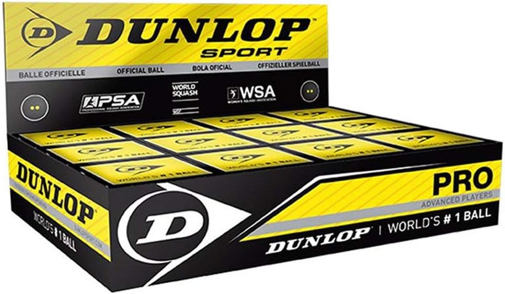 Dunlop Pro XX Squash Ball – Dozen...