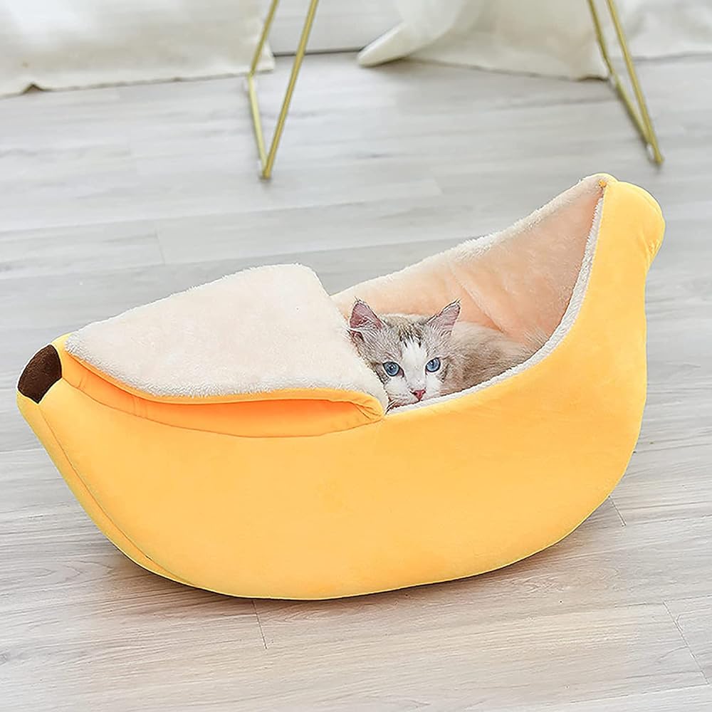 EFEMIR Banana Cat Bed