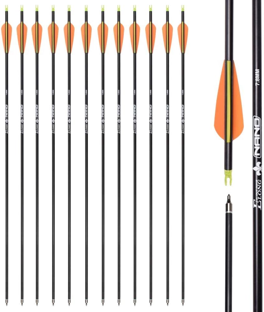 ELONG OUTDOOR Carbon Arrows – 12 ...