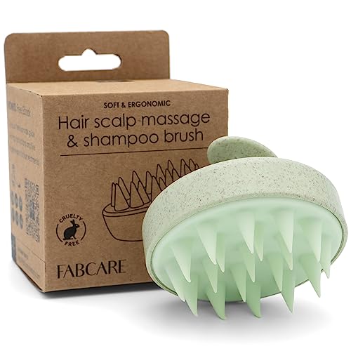 FABCARE Scalp Brush | Hair Growth Massager | Wheat S...