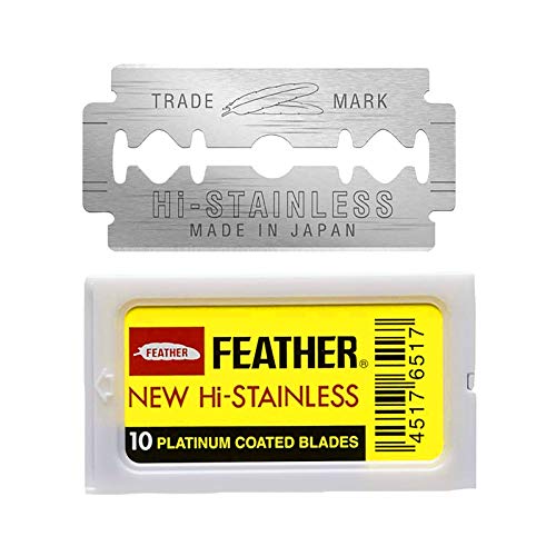 Feather Hi-Stainless Double Edge Razor ...