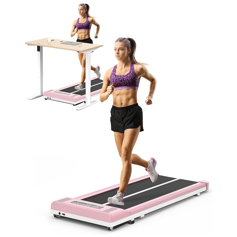 Foldable Walking Pad Treadmill - 3.0 HP Motor, Extra...