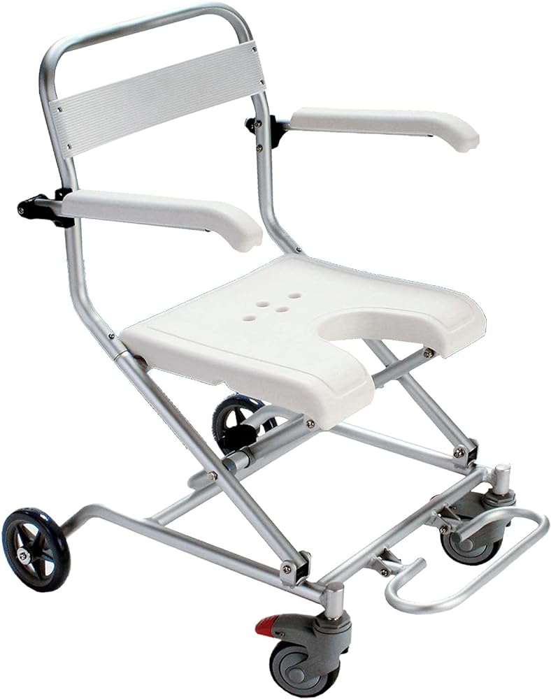 Foldable Wheelchair Shower Chair