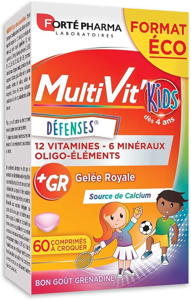 6 Best Multivitamin For Kids Of 2024 In France According To Experts   Fortpharmamultivitkids Childrensmultivitaminsupplement 60chewable 1 