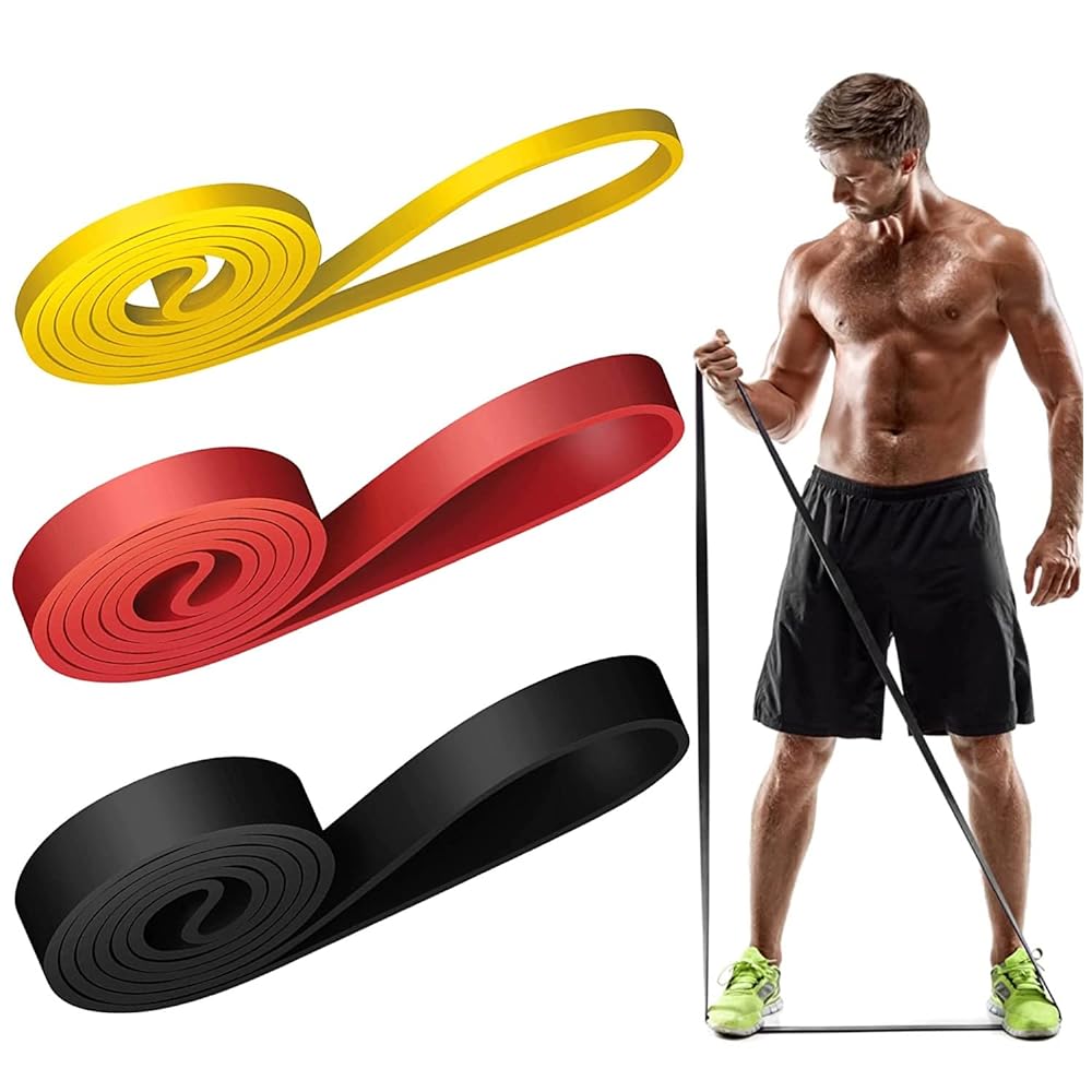 Gemokrt 3-Piece Elastic Resistance Band Set