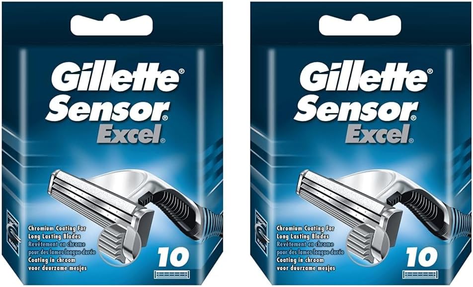 Gillette Sensor 3 Razor Blades, 10 Pack