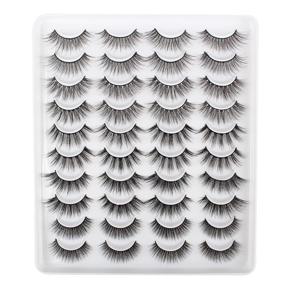 Glowing Win 3D Faux Mink Lashes - 20 Pairs