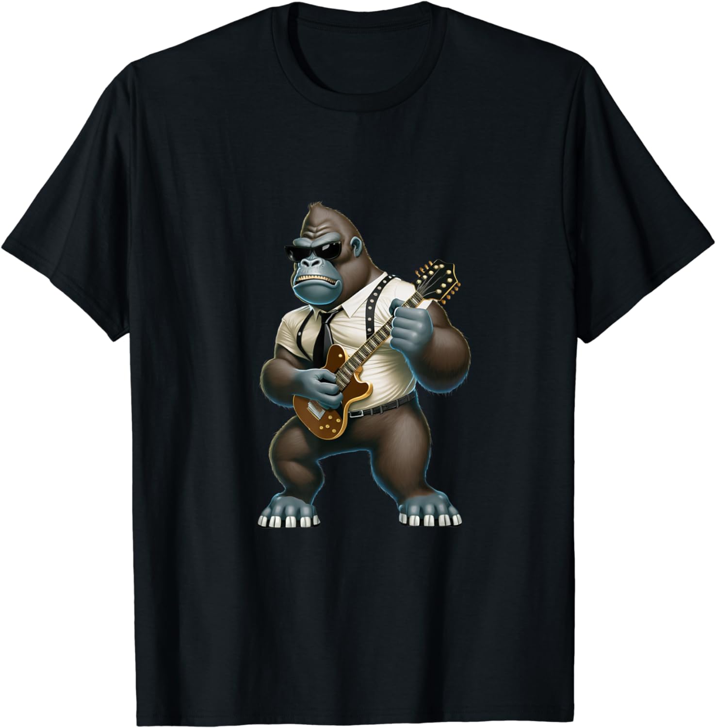 Gorilla Electric Guitar T-Shirt