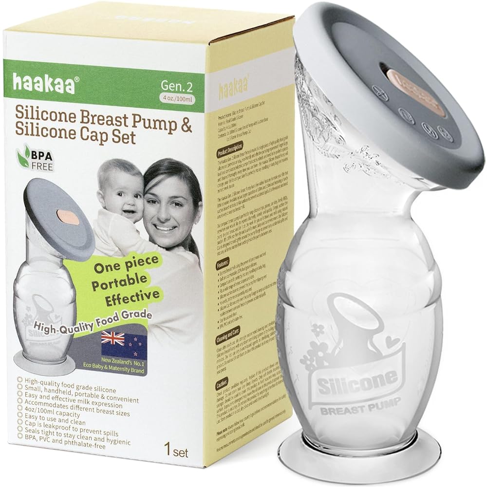 Haakaa 100 ML Silicone Breast Pump