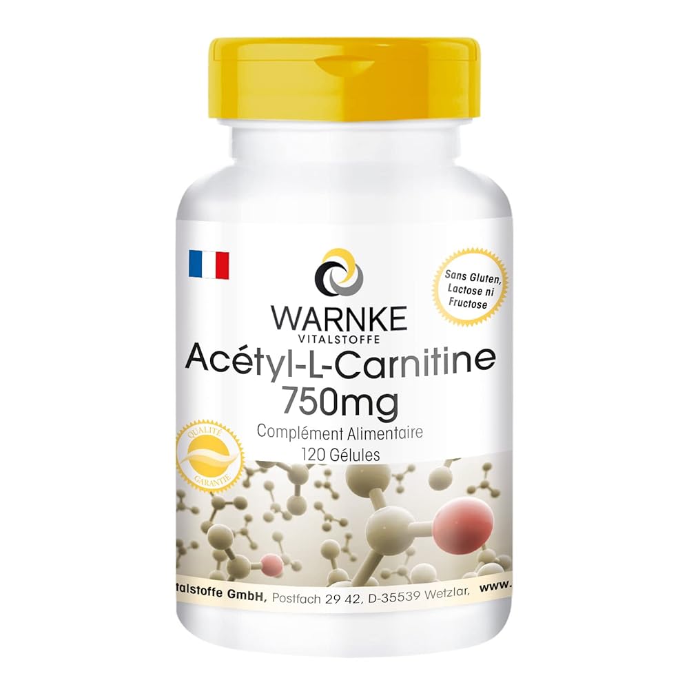 High-Dose Acetyl-L-Carnitine - 750mg Vegan Capsules ...