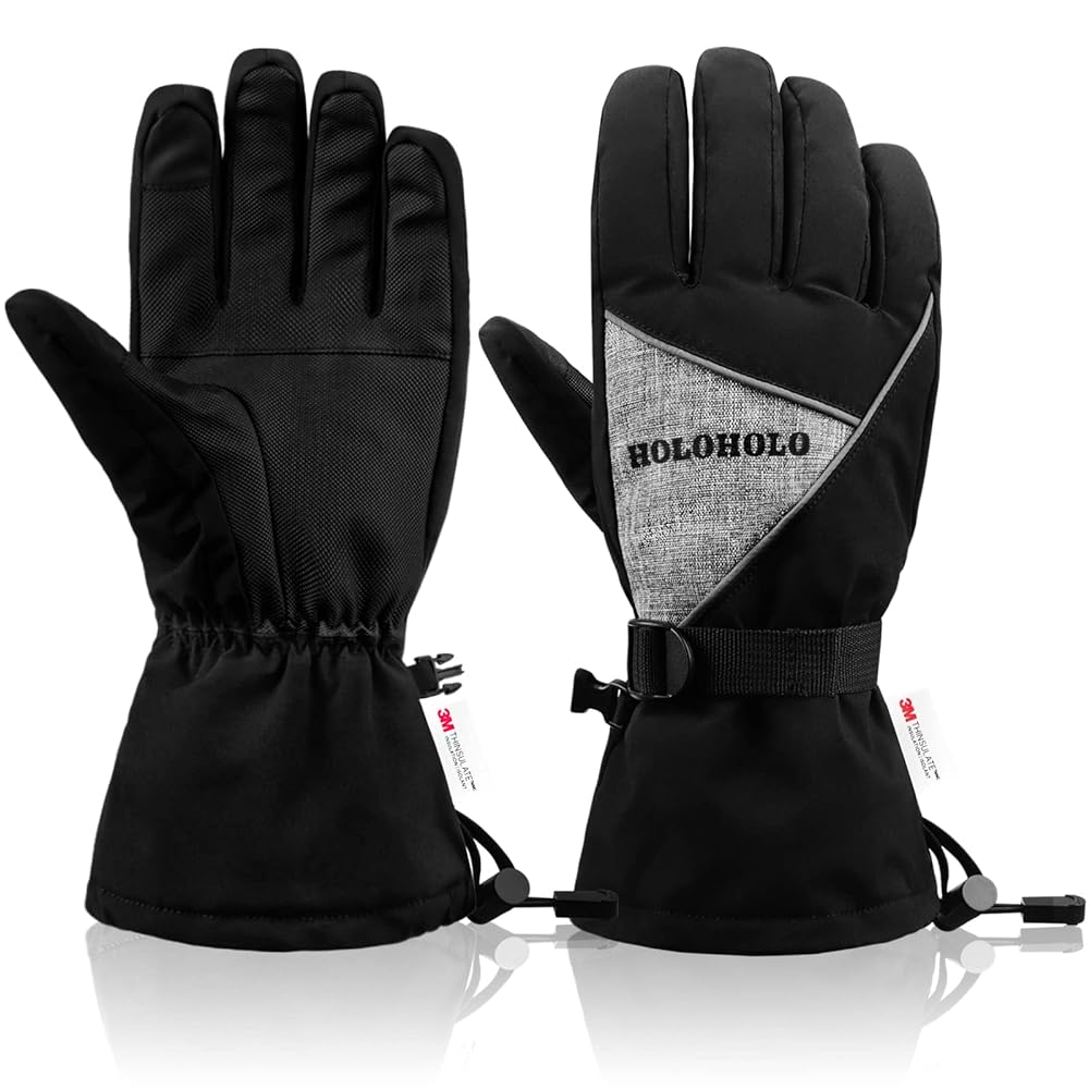 HoloHolo Winter Cycling Gloves - Touchscreen, Windpr...