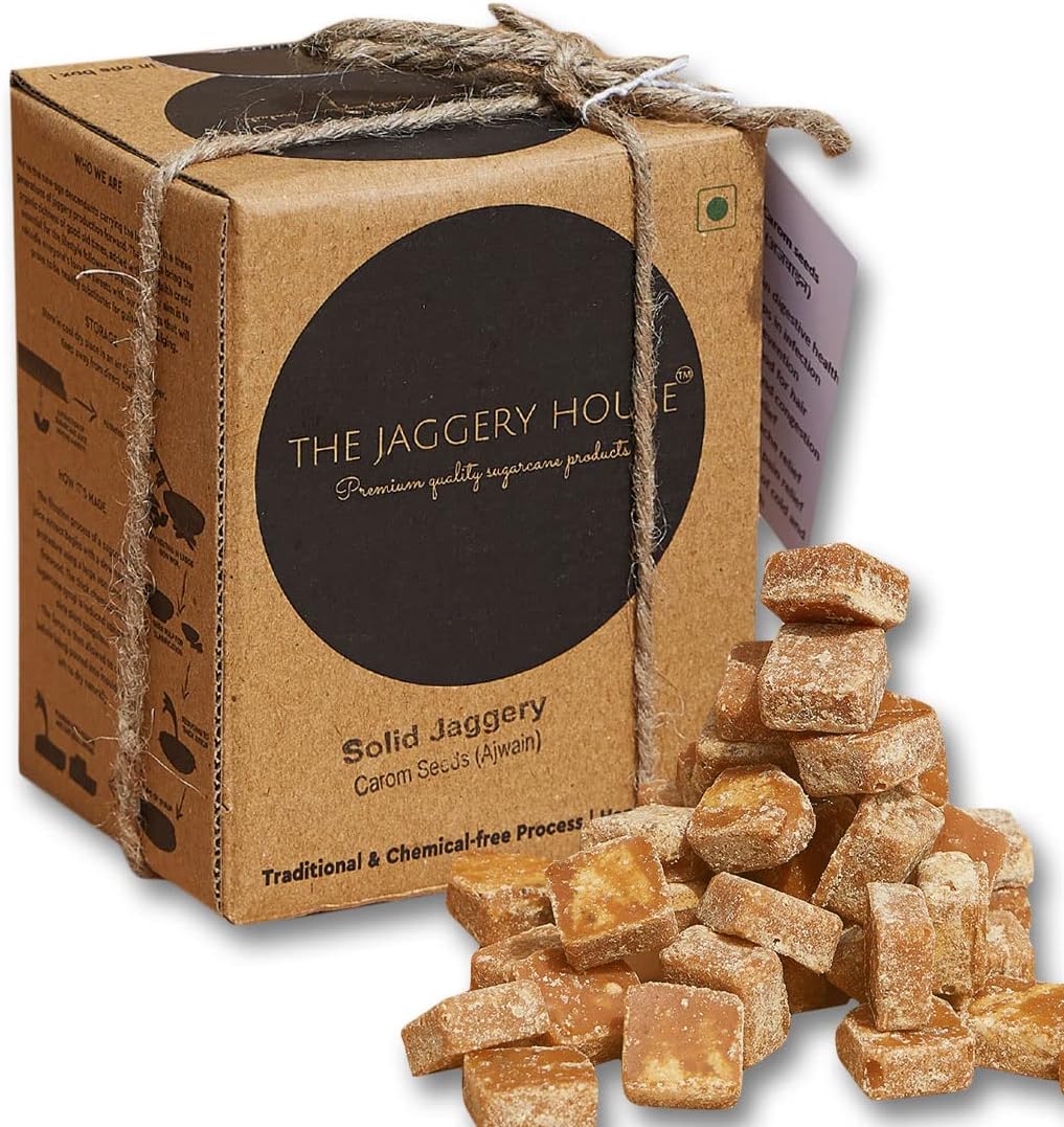 Jaggery House Solid Ajwain Seeds - 100% Natural - Ha...