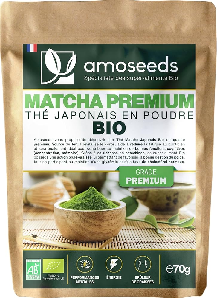 Japanese Organic Matcha Powder 70G | Premium Quality...