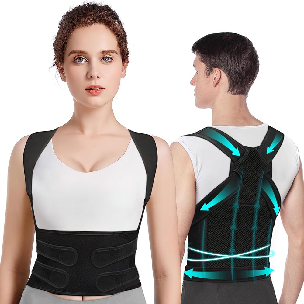 kungfuren Posture Correcteur - Adjustable Back Support