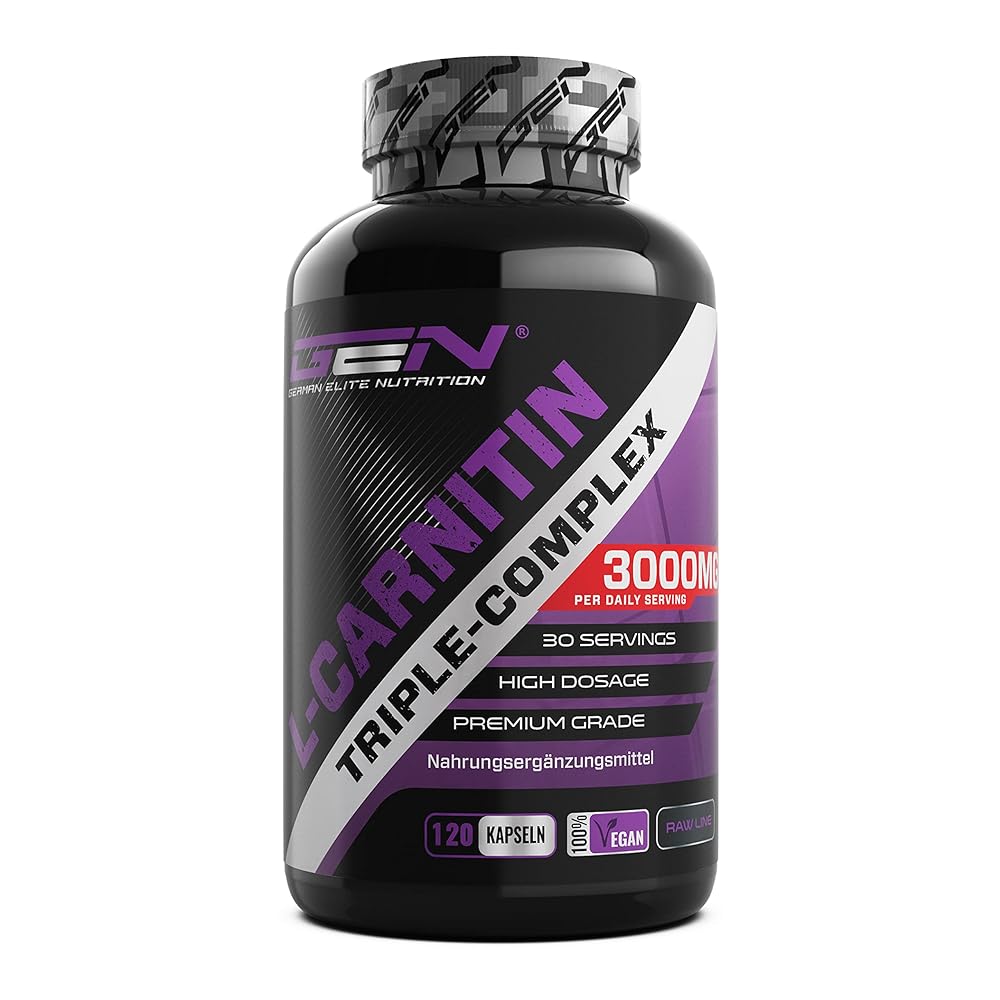 L-Carnitine Triple Complex - High Dose Vegan Capsules