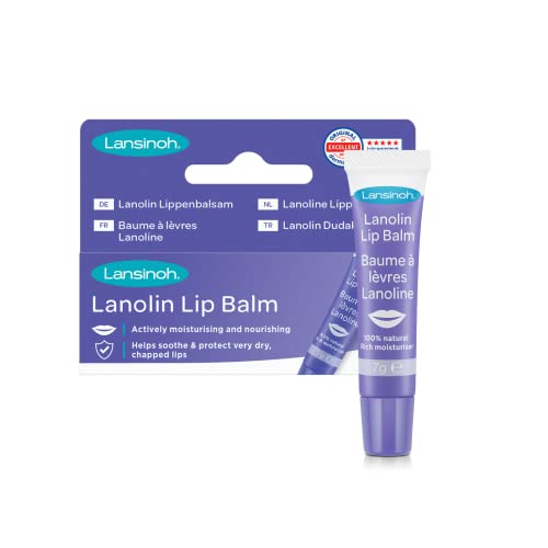 Lansinoh Lip Balm - Soothes & Protects Dry Lips