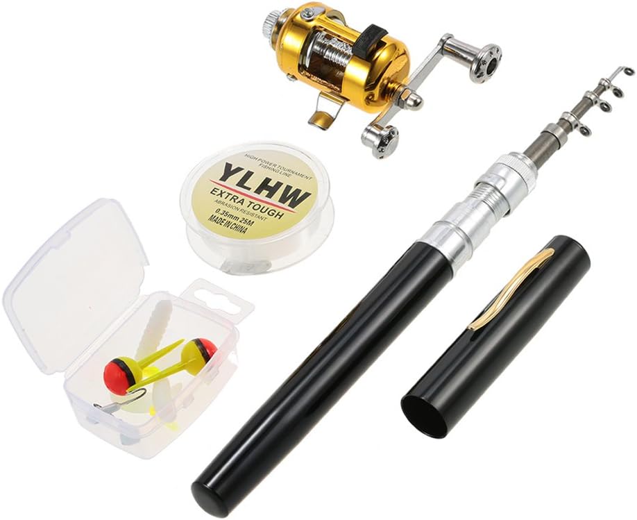 Lixada Portable Fishing Rod Combo Set