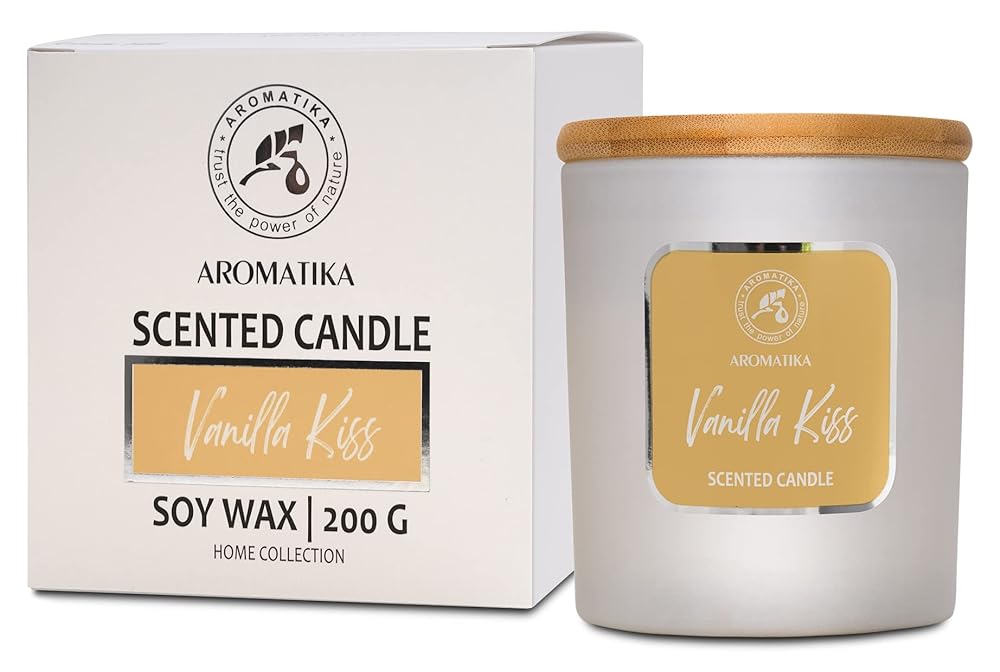 Luxury Vanilla Scented Soy Candle ̵...