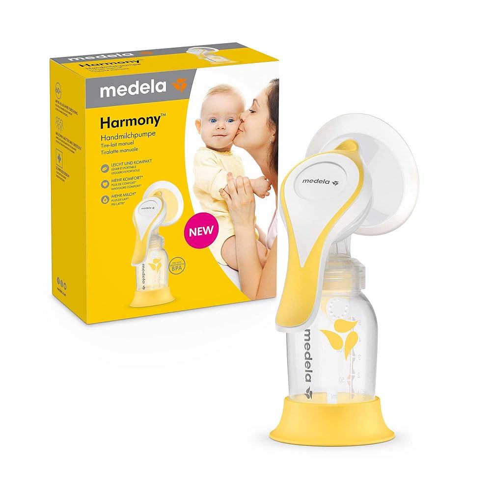 Medela Harmony Manual Breast Pump - Compact Design w...