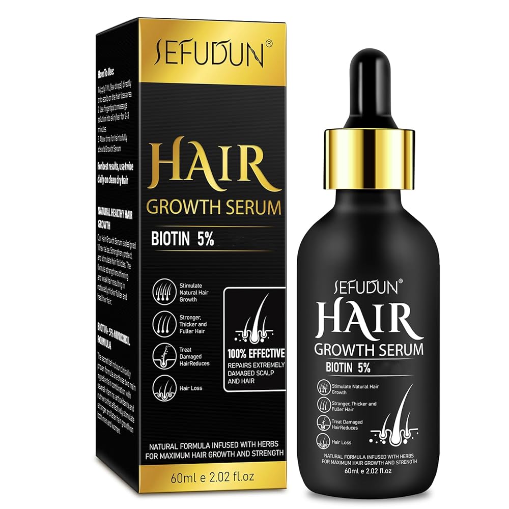 Mino Hair Growth Serum - Stronger and Thicker Hair T...