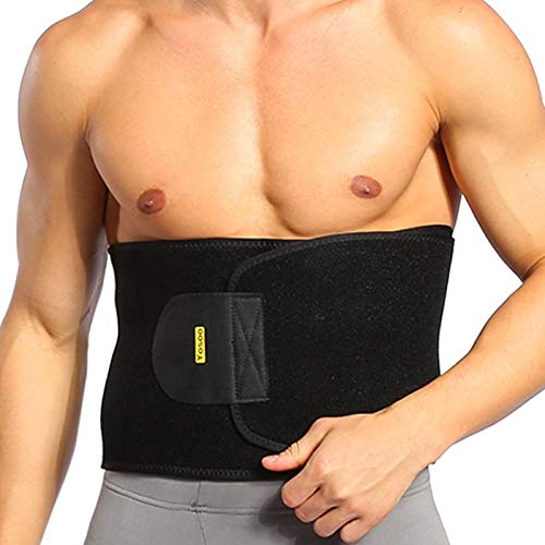 Neoprene Slimming Belt for Men, Abdominal Sweat Wais...