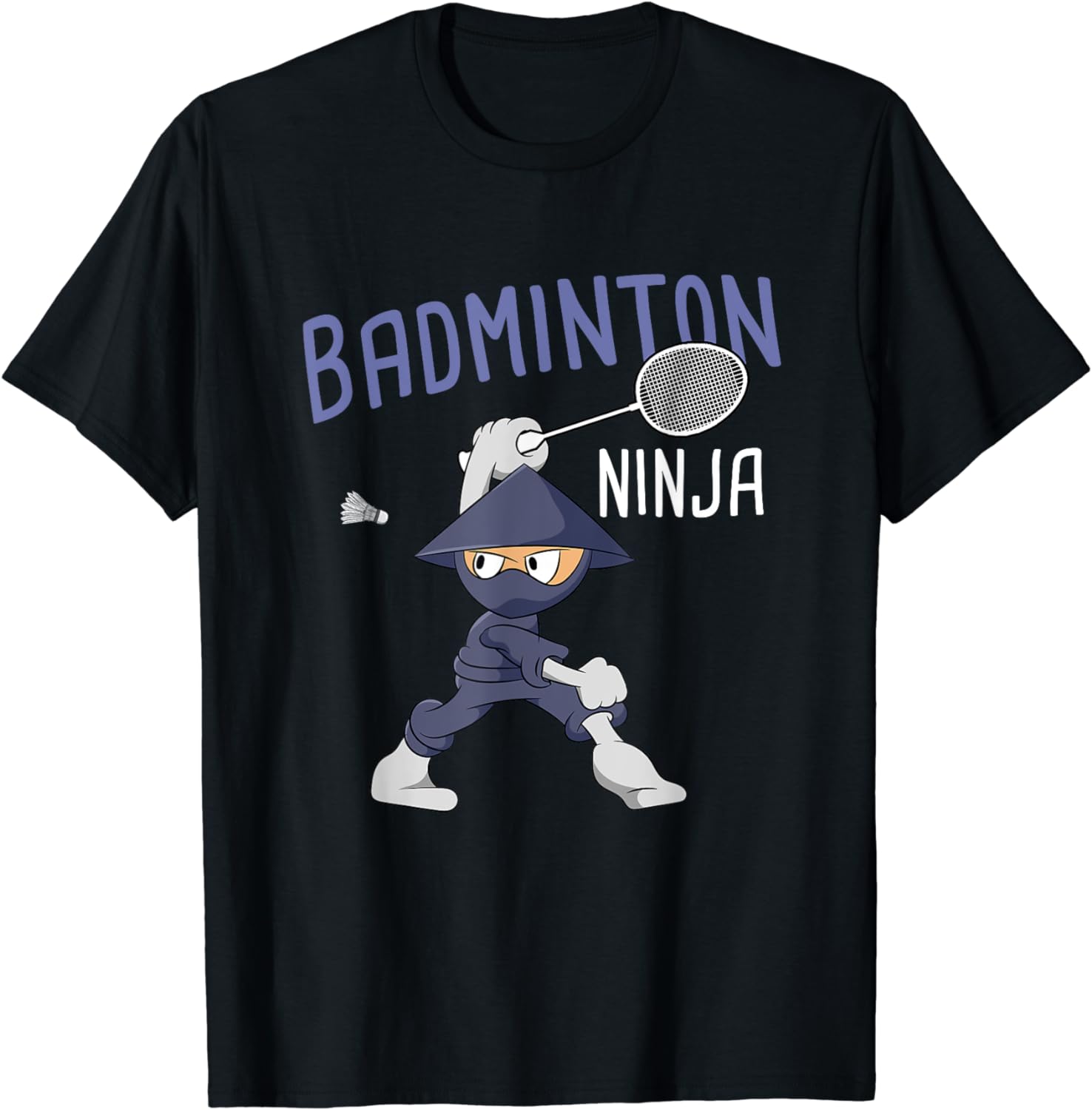 Ninja Kids Badminton Racket T-Shirt