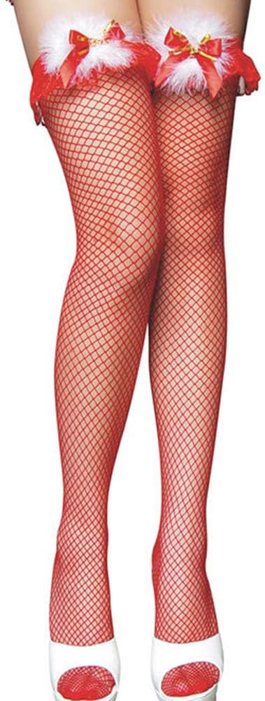 Noël Leggings Red Lace - Christmas Clothing