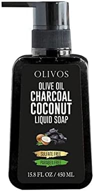 OLIVOS Charcoal & Coconut Liquid Soap