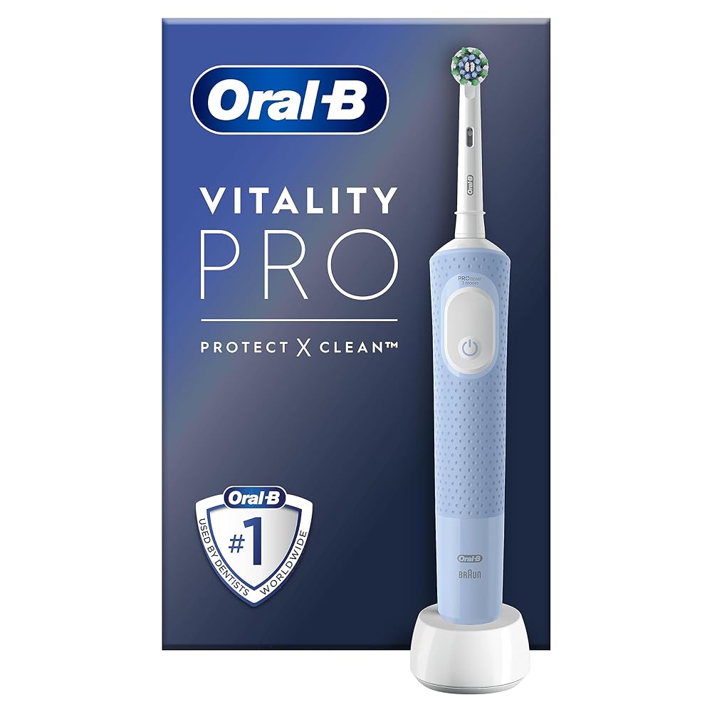 Oral-B Vitality Pro Electric Toothbrush, Blue, 2D Cl...