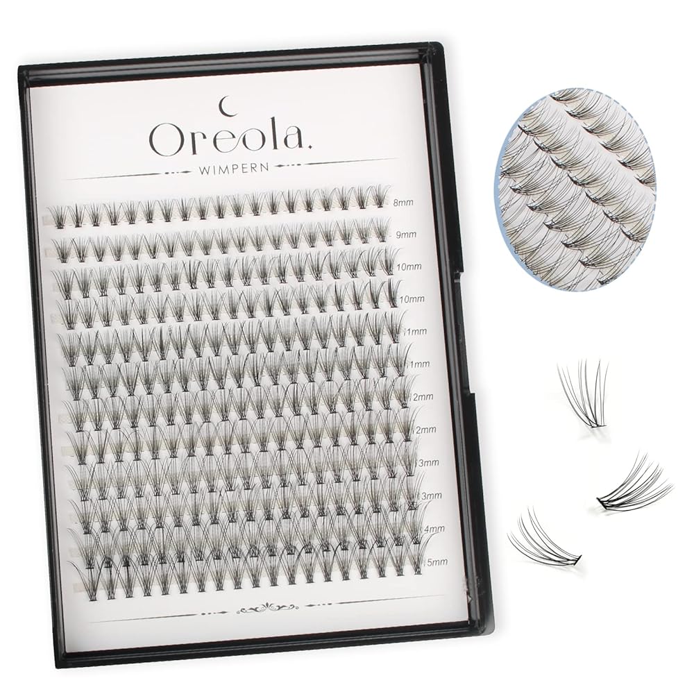 Oreola 20D Cluster Lash Extensions - Mixed Length, 2...